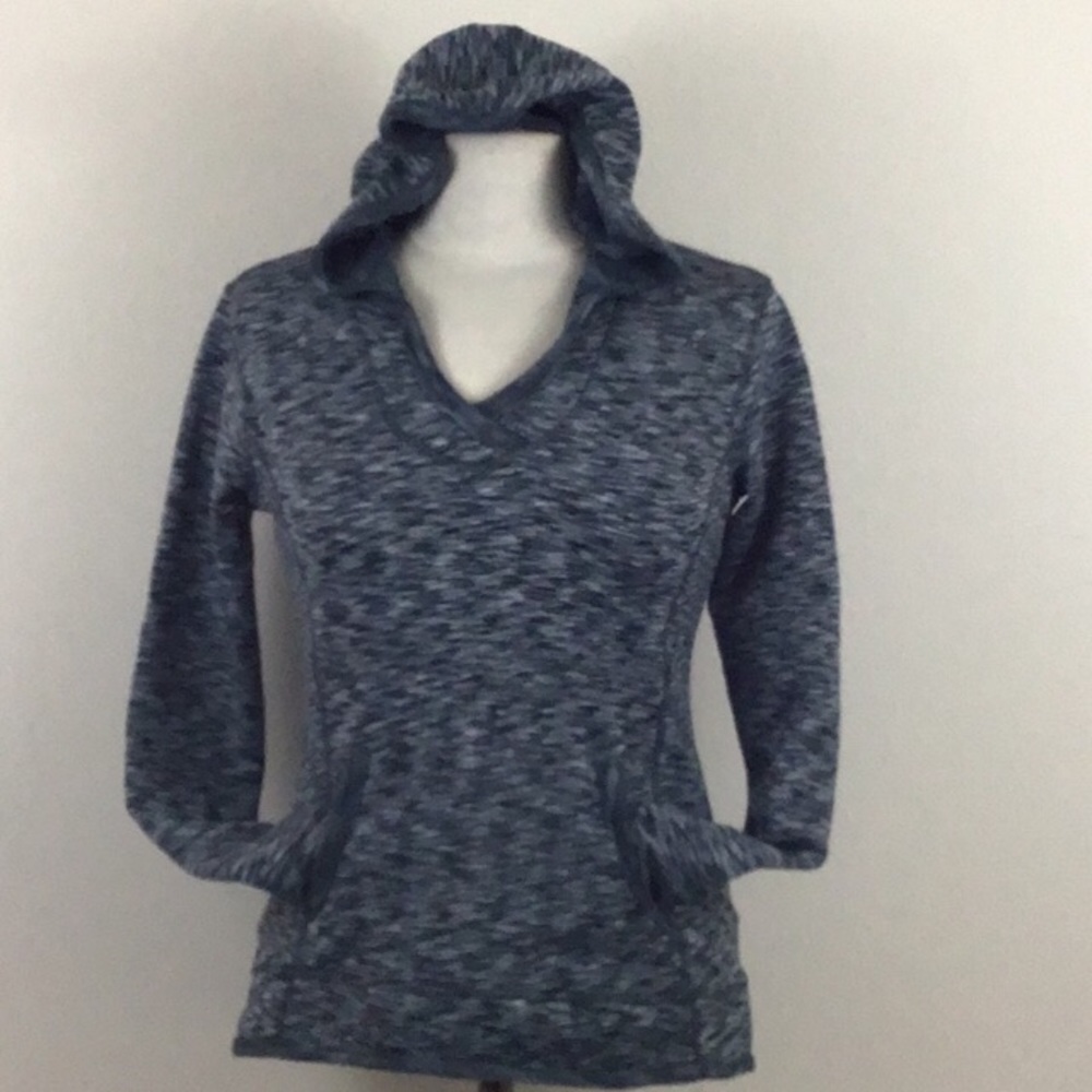 Tangerine 🍊 Black & Gray Pullover hoodie size S